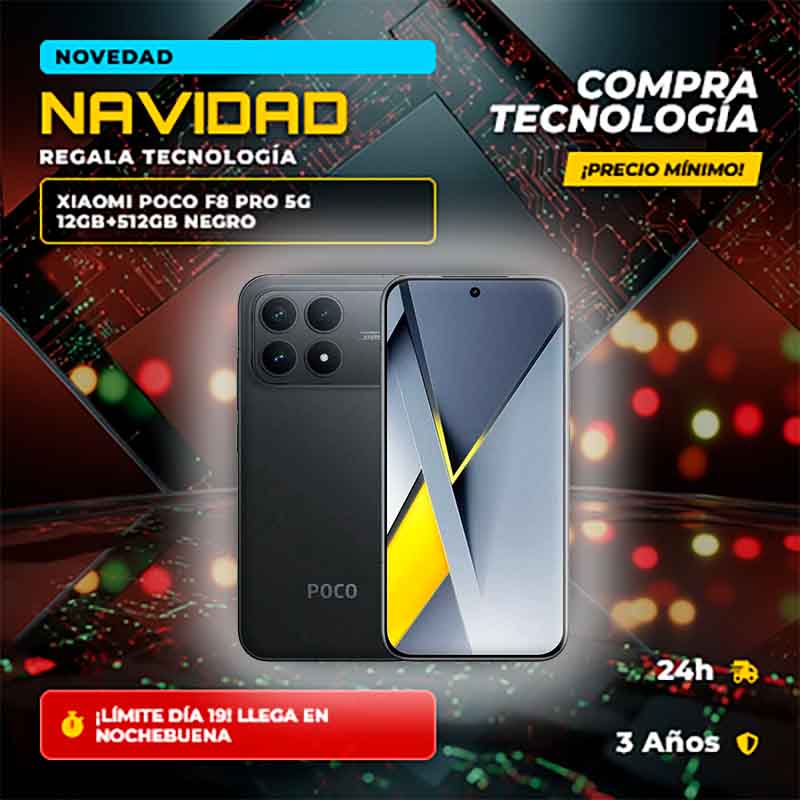 xiaomi poco f8 pro 12 negro nuevo producto